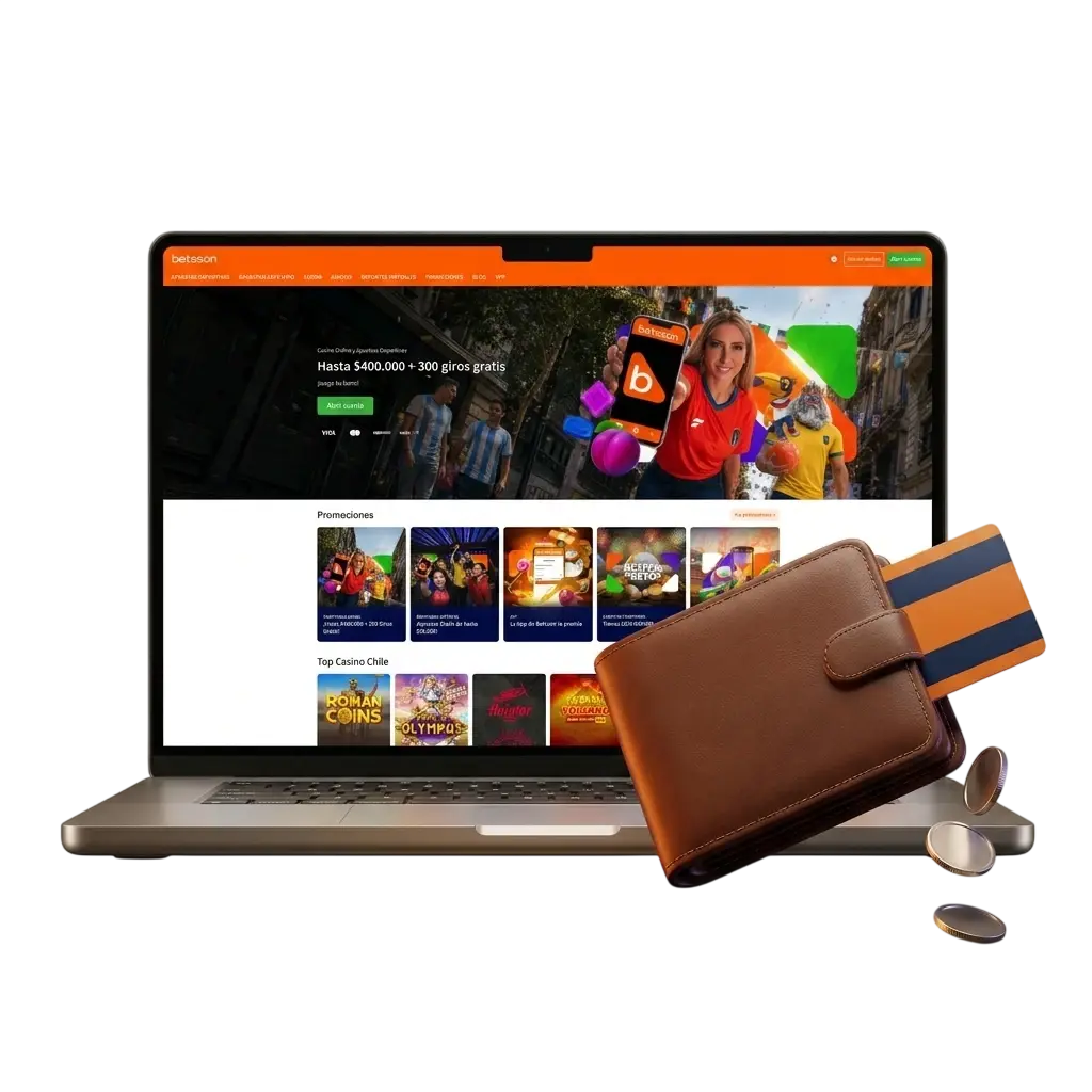 Métodos de Depósito en Betsson Chile